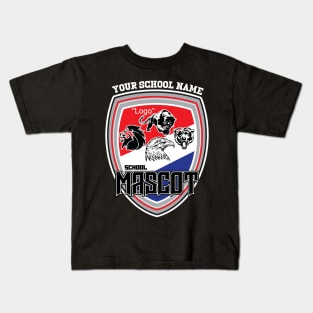 CUSTOM SCHOOL LOGO 1 Kids T-Shirt